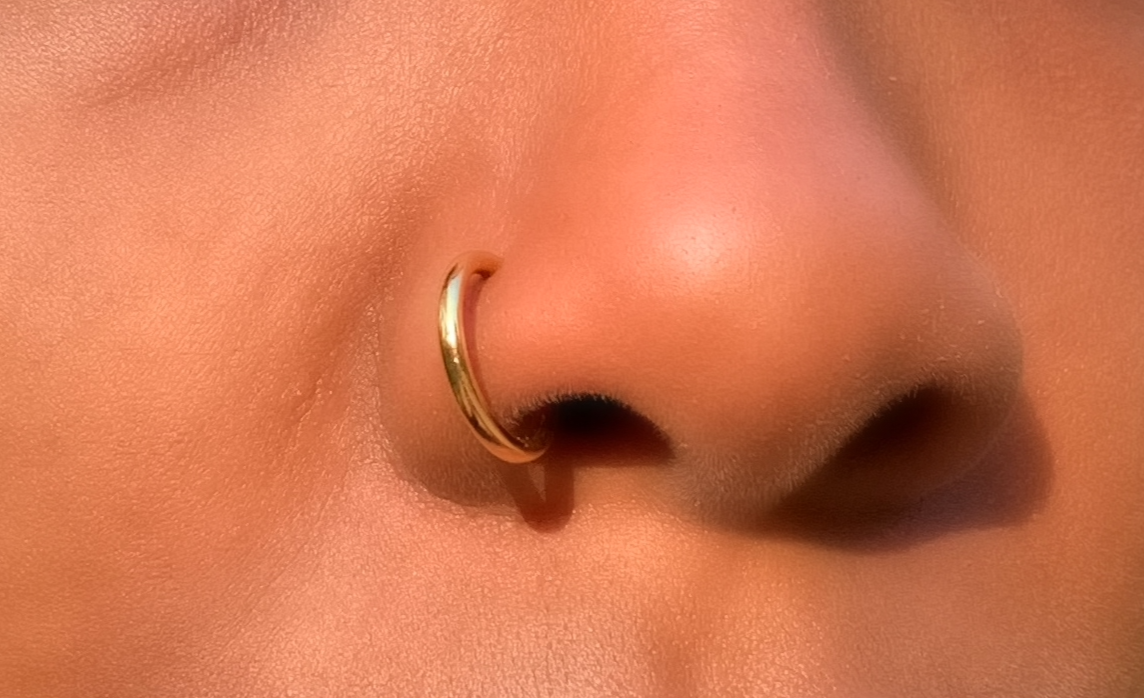 Non-piercing Hoop Nose Ring