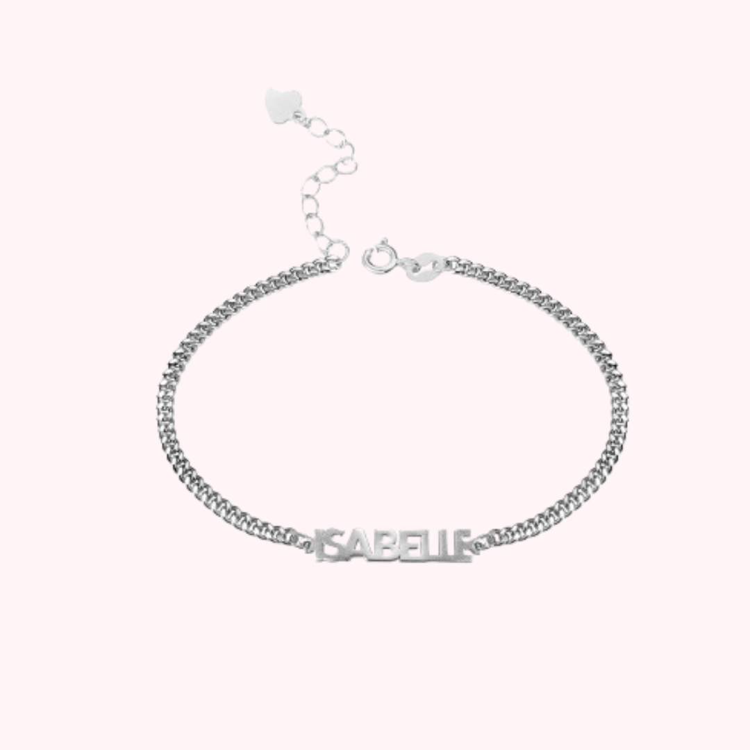 Curb Chain Name Anklet